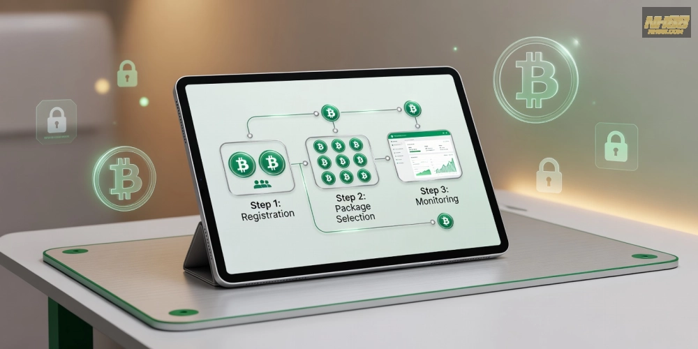 Hướng dẫn chi tiết cloud mining trên NH88 với các bước nâng cao