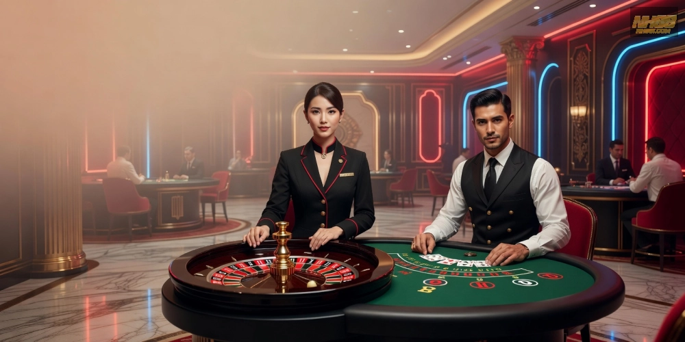 Giới thiệu tổng quan về live casino online nh88 với giao diện hiện đại và dealer chuyên nghiệp