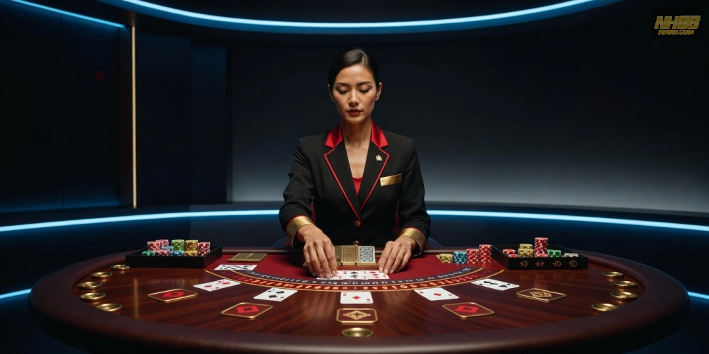 Trải nghiệm bàn chơi live casino Pragmatic Play với dealer hấp dẫn trên NH88